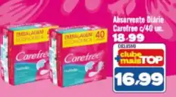 Rede Top Absorvente Diário Carefree oferta