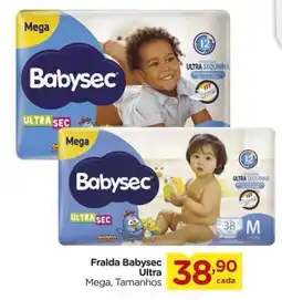 Carrefour Fralda Babysec Ultra Mega oferta