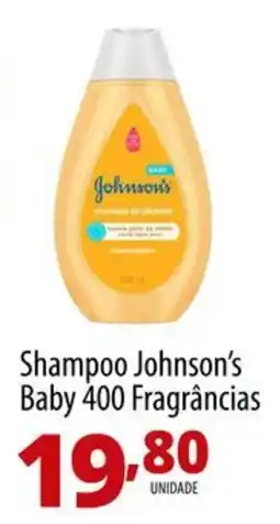 Akki Atacadista Shampoo johnson's baby 400 fragrâncias oferta
