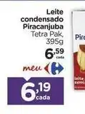 Carrefour Piracanjuba - leite condensado oferta