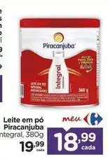 Carrefour Piracanjuba - leite em pó oferta