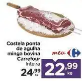 Carrefour Carrefour - costela ponta de agulha minga bovina oferta