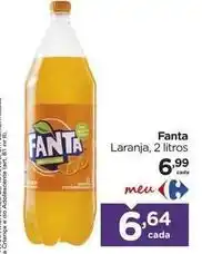 Carrefour Fanta - laranja oferta