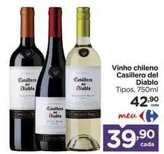 Carrefour Casillero del diablo - vinho chileno oferta
