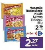 Carrefour Nissin - macarrão instantâneo lamen oferta