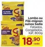 Carrefour Sadia - lombo ou file-mignon suínos oferta