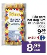 Carrefour Kim - pão para hot dog oferta