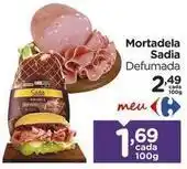 Carrefour Sadia - mortadela oferta