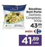 Carrefour Bom porto - bacalhau oferta