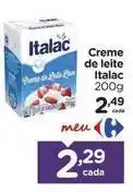 Carrefour Italac - creme de leite oferta