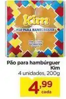 Carrefour Kim - pão para hambúrguer oferta