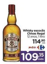 Carrefour Chivas regal - whisky escoces oferta