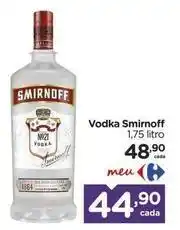 Carrefour Smirnoff - vodka oferta