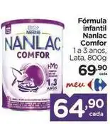 Carrefour Nestlé - fórmula infantil nanlac comfor oferta