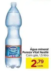Carrefour Nestlé - água mineral pureza vital oferta