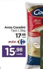 Carrefour Coradini - arroz oferta