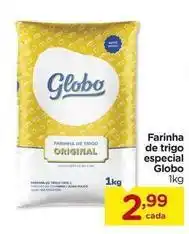 Carrefour Globo - farinha de trigo especial oferta