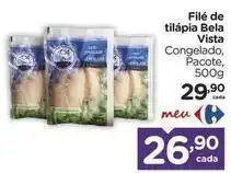 Carrefour Bela vista - filé de tilápia oferta