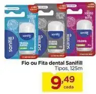 Carrefour Sanifill - fio ou fita dental oferta