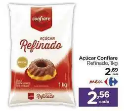 Carrefour Confiare - açúcar oferta