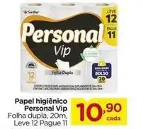 Carrefour Personal vip - papel higiênico oferta
