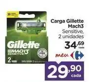 Carrefour Gillette - carga mach3 oferta