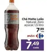 Carrefour Matte leão - chá oferta