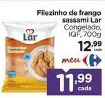 Carrefour Lar - filezinho de frango sassami oferta