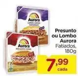 Carrefour Aurora - presunto ou lombo oferta