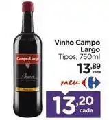 Carrefour Campo largo - vinho oferta