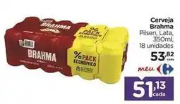 Carrefour Brahma - cerveja oferta