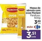 Carrefour Floriani - massa de sêmola com ovos oferta