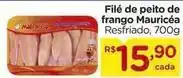 Carrefour Mauricéa - filé de peito de frango oferta