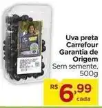 Carrefour Carrefour - uva preta oferta