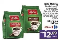 Carrefour Melitta - café oferta