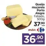 Carrefour Porto - queijo muçarela alegre oferta