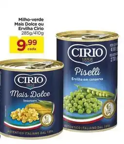 Carrefour Cirio - milho-verde mais dolce ou ervilha oferta