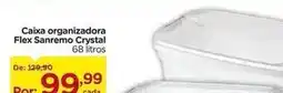 Carrefour Sanremo - caixa organizadora crystal oferta