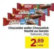 Carrefour Nestlé - chocolate wafer chocostick oferta