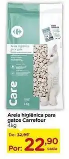 Carrefour Carrefour - areia higiênica para gatos oferta