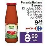 Carrefour Baronia - passata italiana oferta