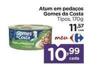 Carrefour Gomes da costa - atum em pedaços oferta
