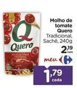 Carrefour Quero - molho de tomate oferta