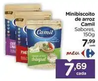 Camil - minibiscoito de arroz