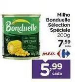 Carrefour Bonduelle - milho séléction spéciale oferta
