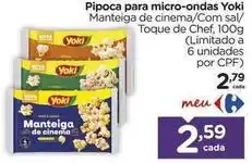 Carrefour Yoki - pipoca para micro-ondas oferta