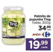 Carrefour Ting - palmito de pupunha oferta