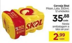 Carrefour Skol - cerveja oferta