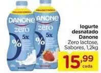Carrefour Danone - iogurte desnatado oferta