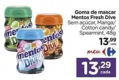 Carrefour Fresh - goma de mascar mentos oferta
